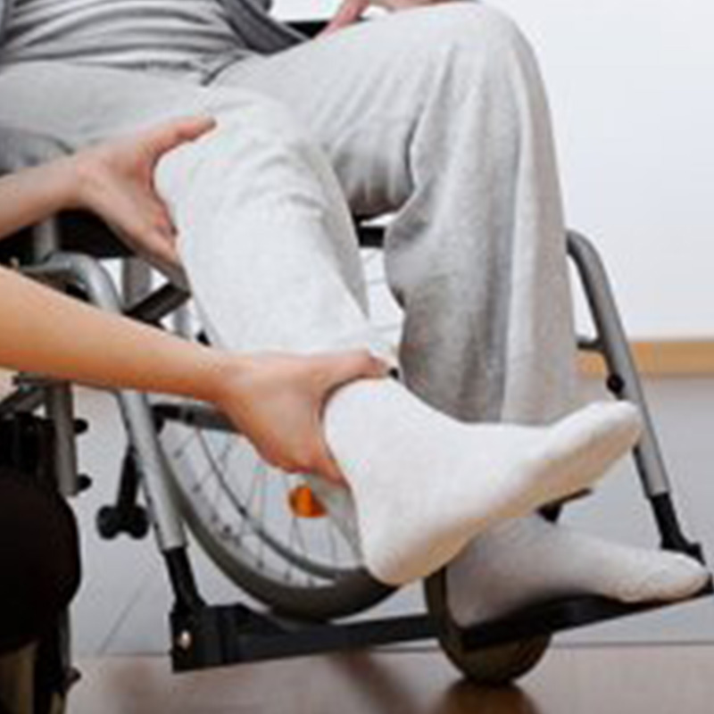 Person in Wheelchair Working on Mobility